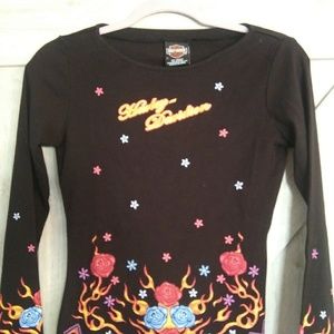 Harley flared long sleeve